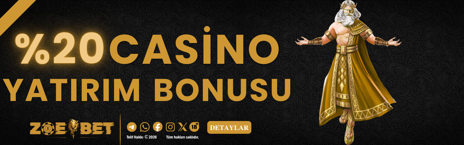 %20 CASİNO YATIRIM BONUSU